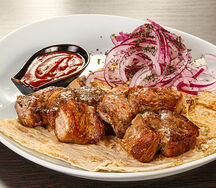 Шашлык из cвинoй шеи