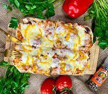 Пицца Жюльен с грибами