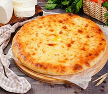 Осетинский пирог с сыром Уалибах