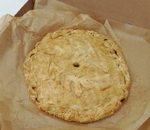 Осетинский пирог с вишней