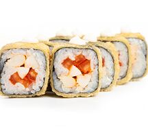 Ролл Цезарь с курицей темпура