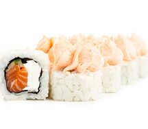 Ролл Лава с лососем