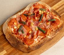 Римская пицца Барбекю-бекон