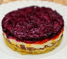 Салат Сельдь под шубой