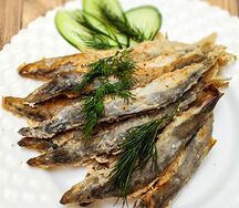 Мойва жареная