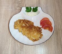 Шницель куриный по-министерски