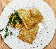 Кубик трески в кляре