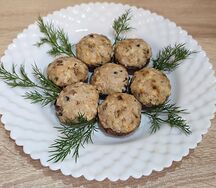Фаршированные шампиньоны