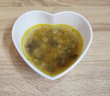 Грибной постный суп