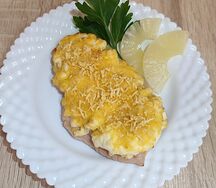 Курица с ананасом