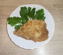 Шницель капустный с мясом