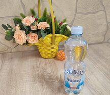 Вода Сенежская минеральная с газом