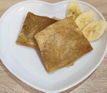 Блинчики с бананами