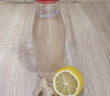 Напиток из имбиря и лимона