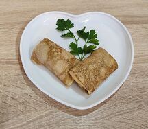 Блины с курицей