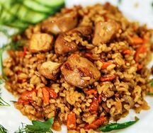 Плов с курицей