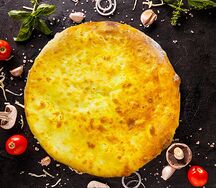 Пирог с сыром и зеленью