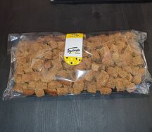 Сухарики из печи тёмные