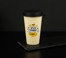 Молочный коктейль Манго-маракуйя