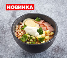 Окрошка Домашняя на квасе