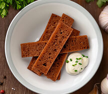 Гренки чесночные