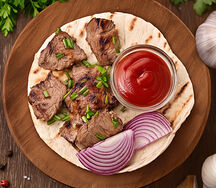 Шашлык из свиной шеи 