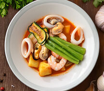 Кетце с морепродуктами