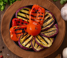 Овощи на мангале 