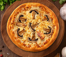 Пицца с курицей