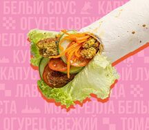 Мини-шаверма с фалафелем