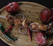 Шашлык из куриной грудки