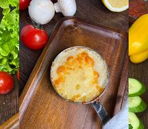 Жульен с курицей и грибами