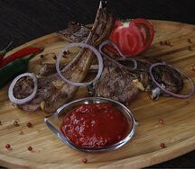 Шашлык из корейки ягнёнка