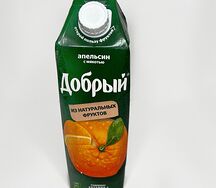 Сок Добрый апельсин с мякотью