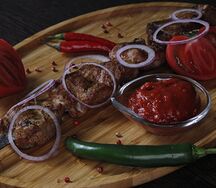 Шашлык из мякоти ягнёнка