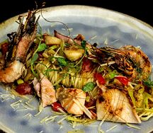 Лингвини с морепродуктами