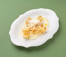 Цветная капуста с соусом из горгонзолы