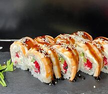 Ролл с креветкой