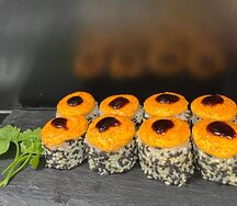 Запеченная Филадельфия в кунжуте