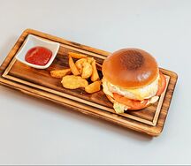 Бургер с курицей