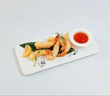 Креветки в темпуре