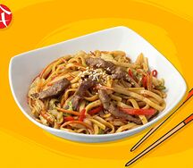 Вок с говядиной