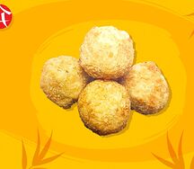 Картофельные крокеты и соус