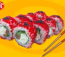 Калифорния с копченым лососем