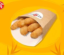 Сырные палочки фри и соус