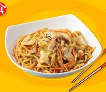 Вок с курицей