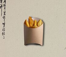 Картофель дольки