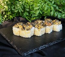 Запеченный ролл с угрем 