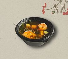 Мисо-суп с креветками Мияби