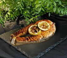 Стейк из лосося 